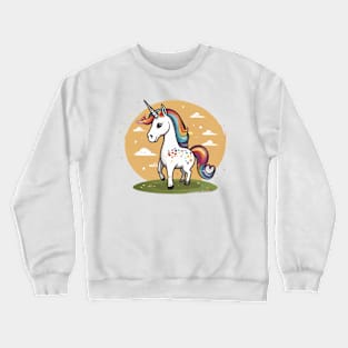 Stickers Unicorns - Feeling Lucky in Love? Crewneck Sweatshirt